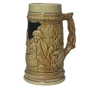 Vintage 1960's Trimont Ware German Style Ceramic Beer‎ Stein Made In Japan